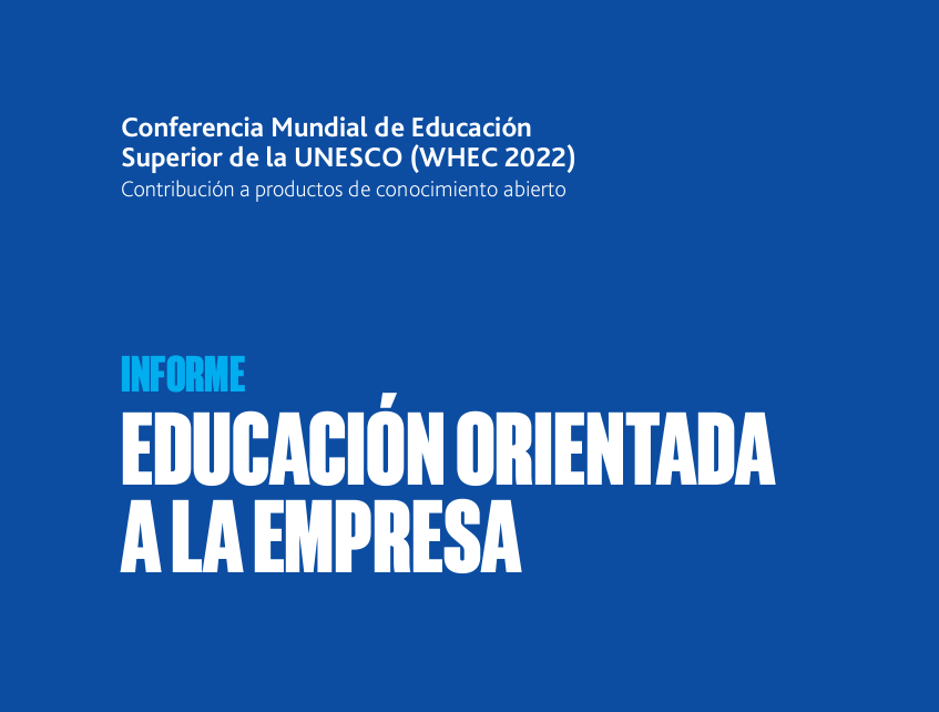 Informe Educación Orientada a la Empresa